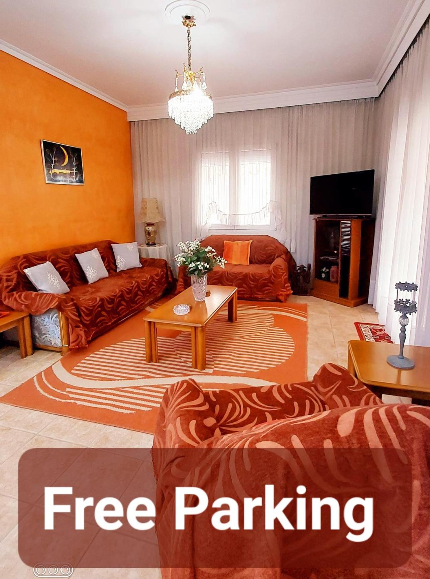 "Home Sweet Home" 3 Bedrooms Big House 110M Free Indoor Parking! Tessalónica Exterior foto
